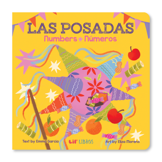 Lil' Libros ~ Bilingual Children's Books & Games - Las Posadas: Numbers / Números (Bilingual: English/Spanish)