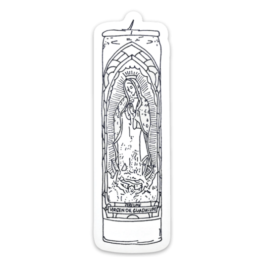 Cultura Campaign - Black and White Prayer Candle