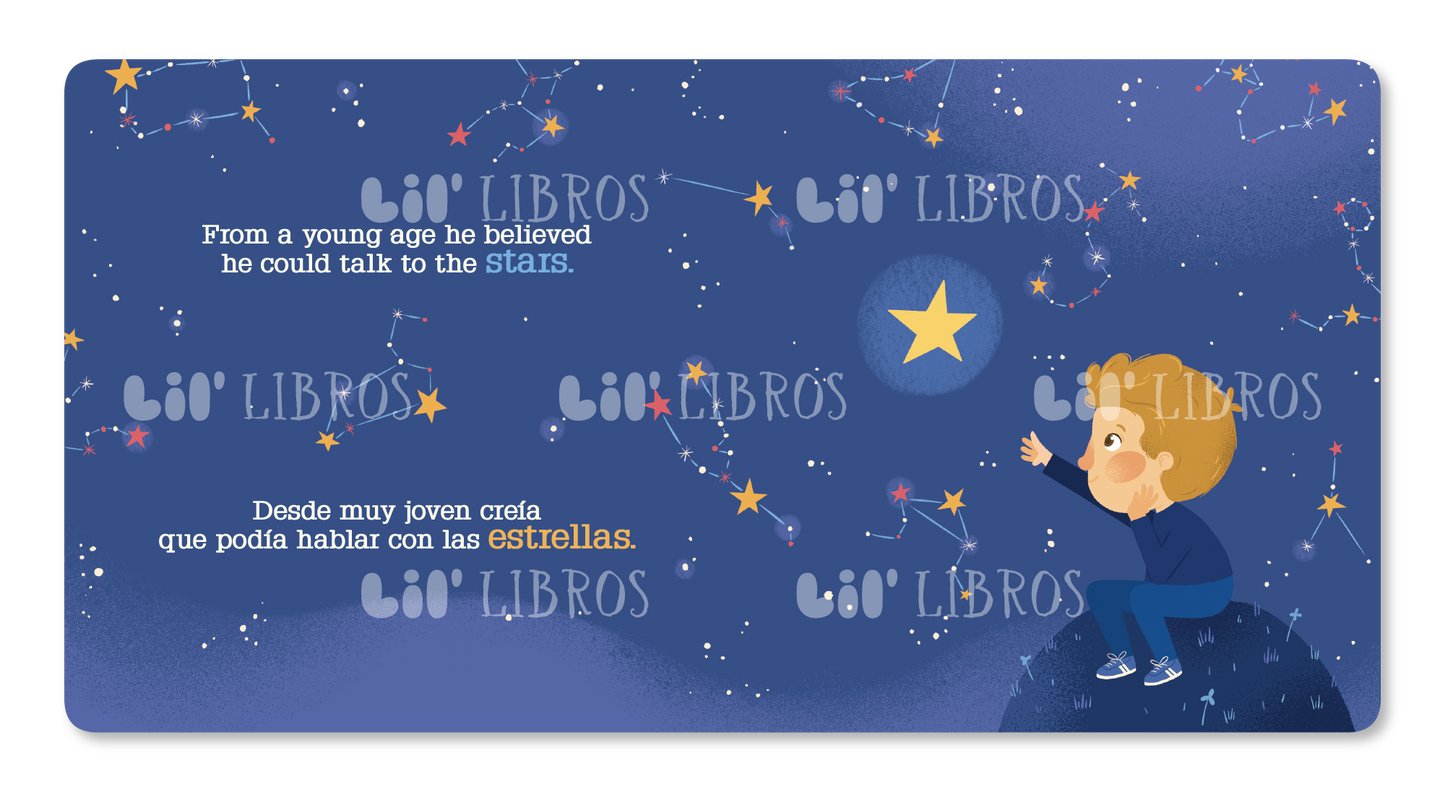 Lil' Libros ~ Bilingual Children's Books & Games - The Life of / La vida de Walter (Bilingual: English and Spanish)