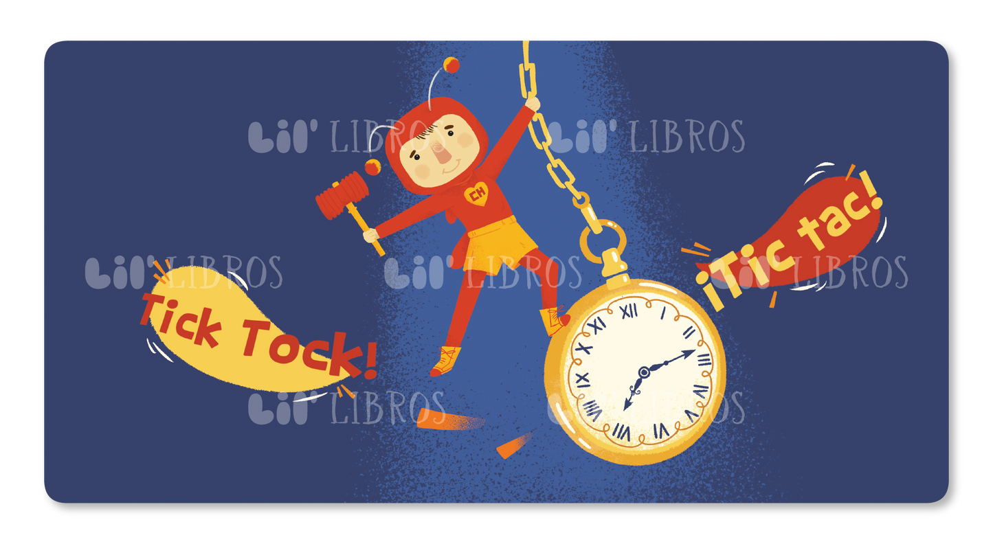Lil' Libros ~ Bilingual Children's Books & Games - Sounds / Sonidos Chapulín Colorado (Bilingual: English and Spanish)