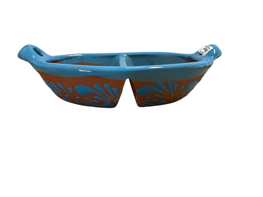 MDLR - Salsera relieve doble azul