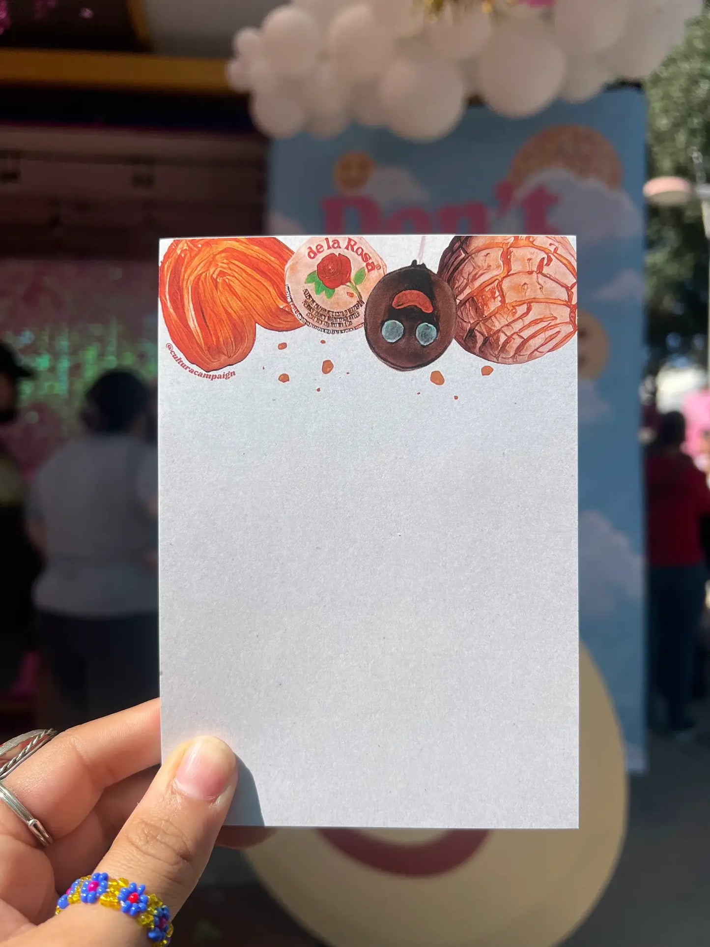 Cultura Campaign - Dulce Notepad