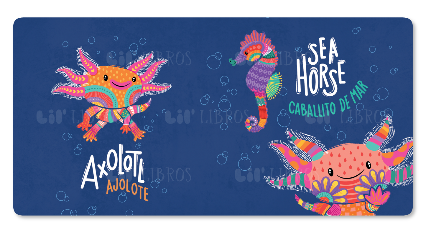 Lil' Libros ~ Bilingual Children's Books & Games - Alebrijes Animals / Animales (Bilingual English and Spanish)