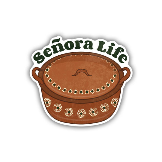 Erica Alfaro Designs - Señora Life Mexican Vinyl Sticker