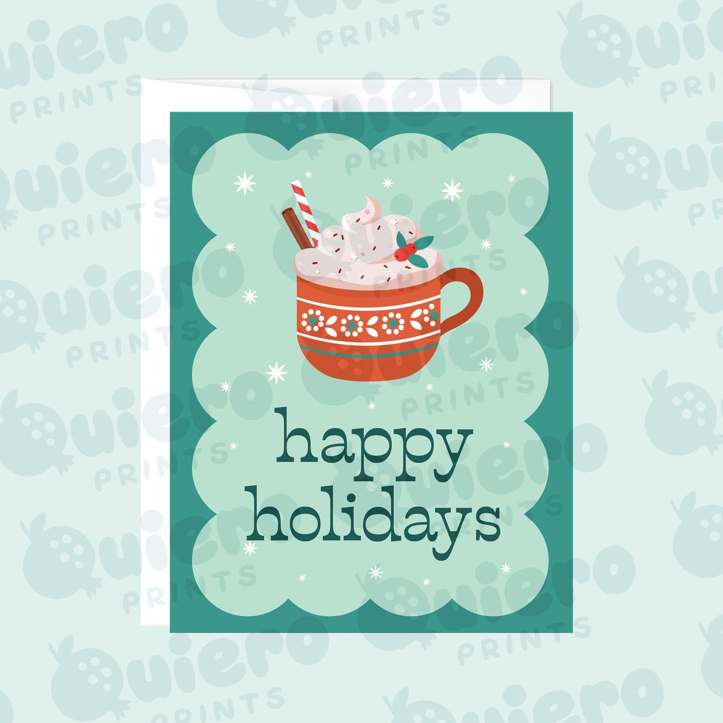 Quiero Prints - Spanglish Holiday Cards 6pk