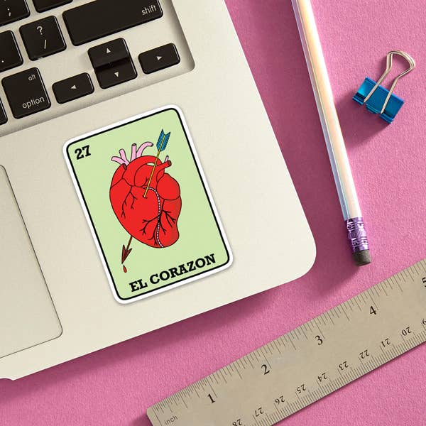 THE FOUND - El Corazon Die Cut Sticker