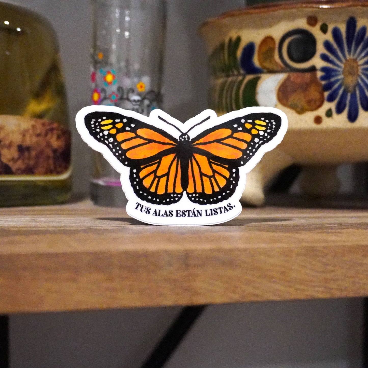 Erica Alfaro Designs - Tus Alas Estan Listas Vinyl Sticker