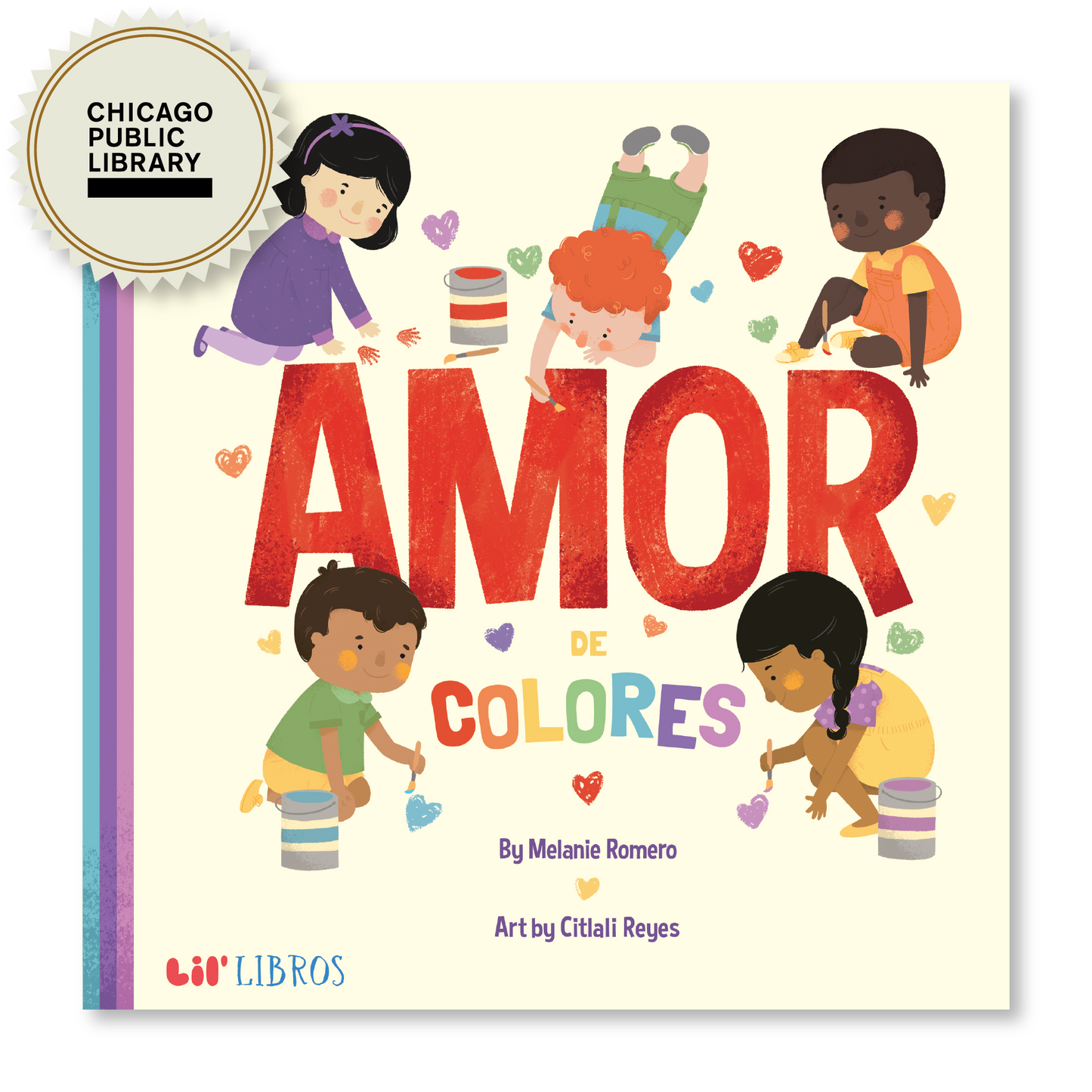 Lil' Libros ~ Bilingual Children's Books & Games - Amor De Colores (Bilingual: English and Spanish)