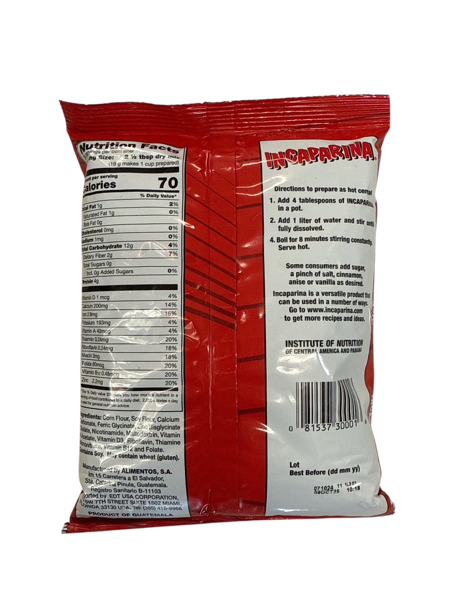 Incaparina, 15.9 oz