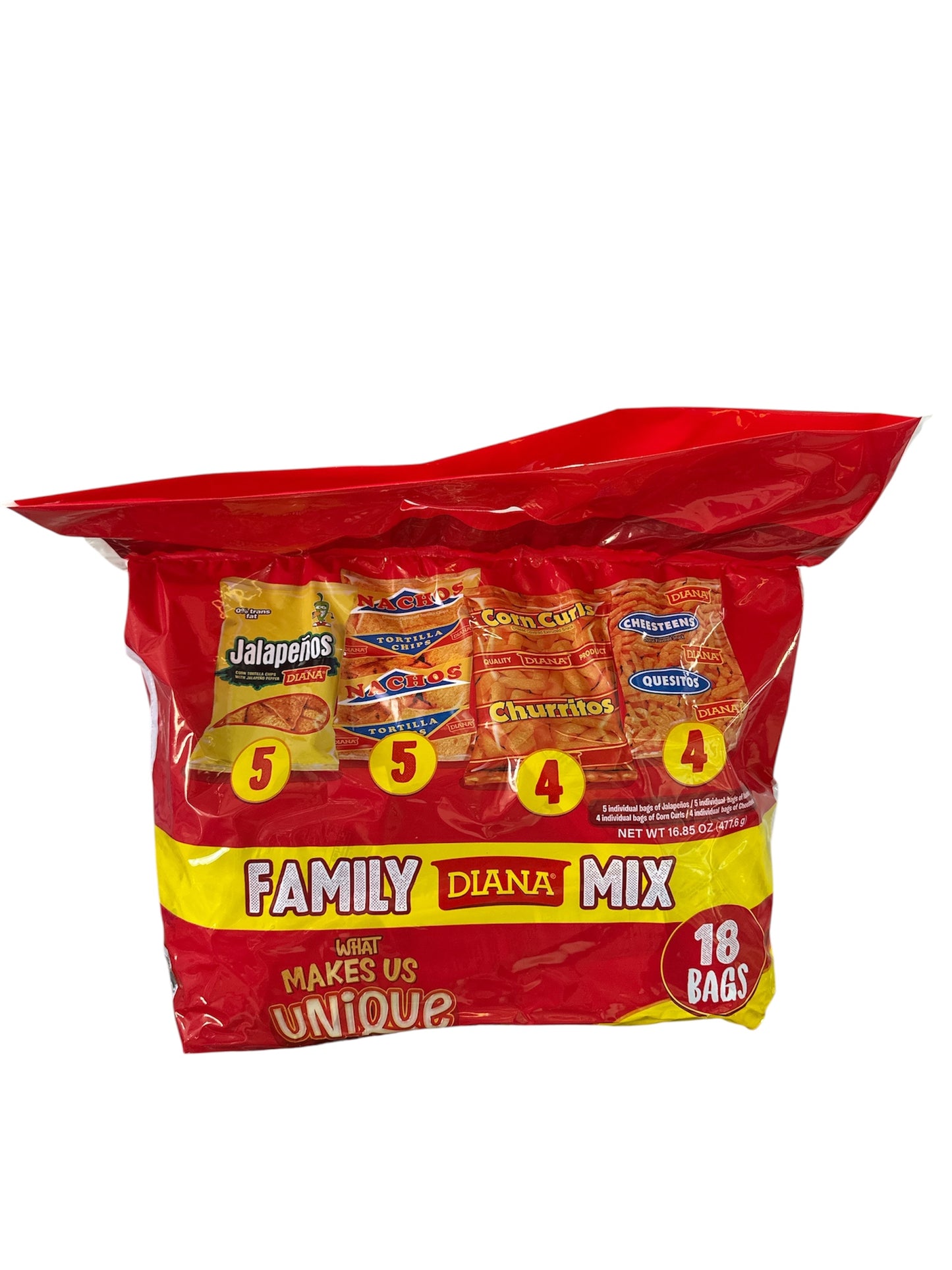 Diana- Snack Family Mix, 18 pk