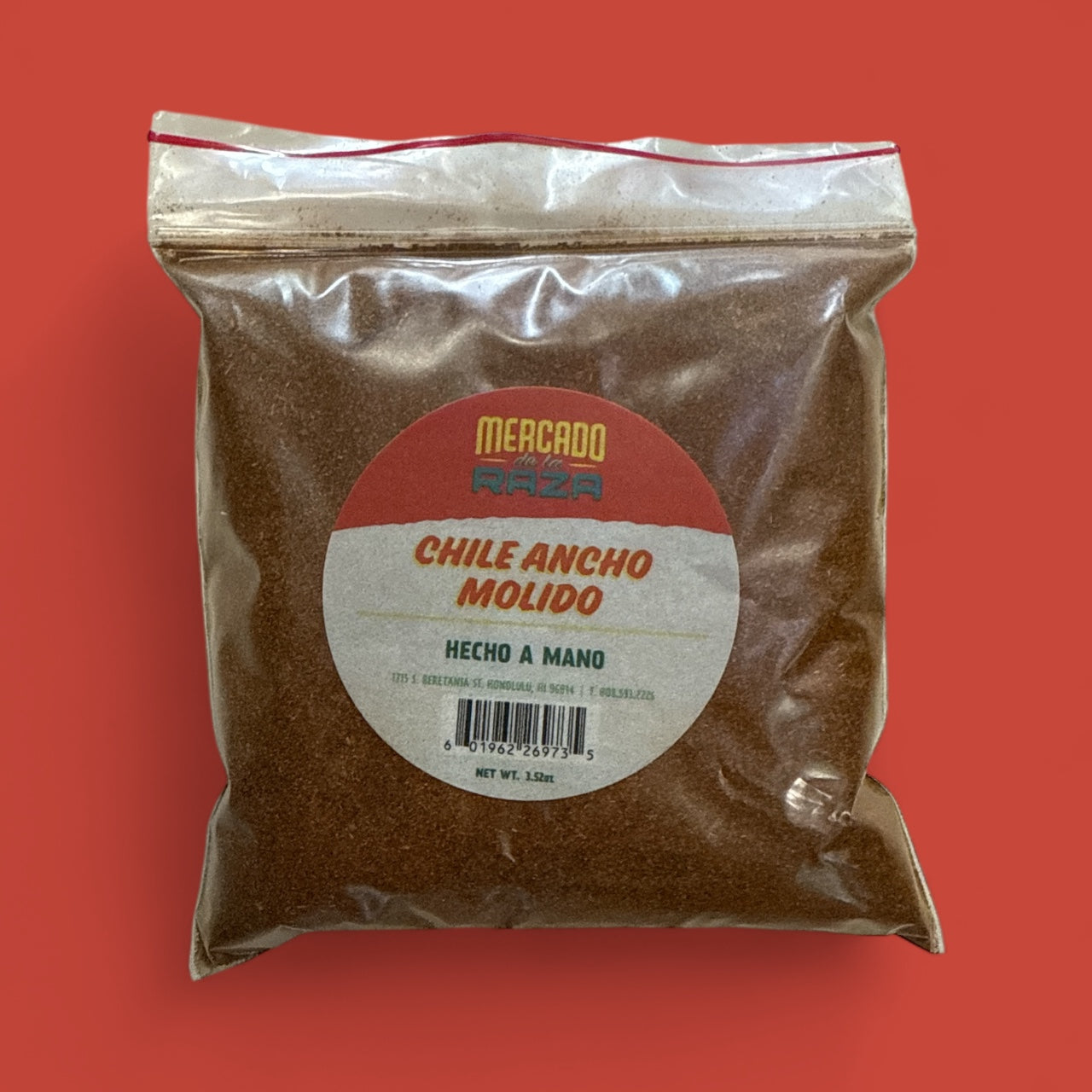 Chile Ancho Molido bag