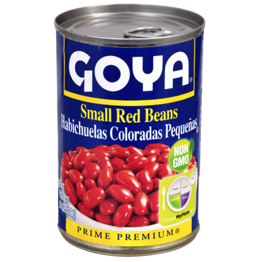 "Organic Goya Small Red Beans (15.5 Oz) - Rich in Flavor and Nutrients"