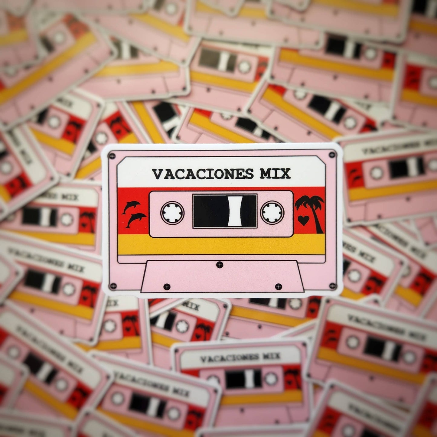 Erica Alfaro Designs - Vacaciones Mix Vinyl Sticker