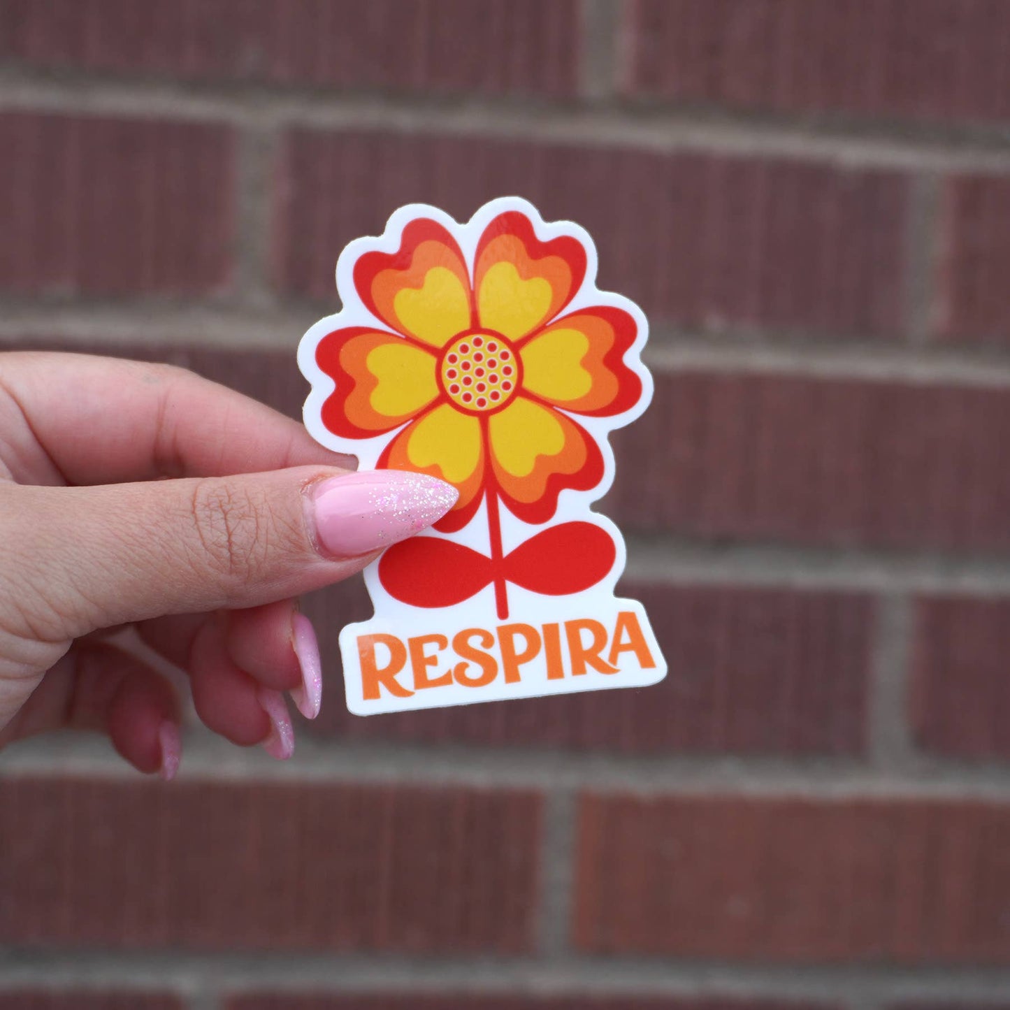 Erica Alfaro Designs - Respira Retro Mexican Sticker