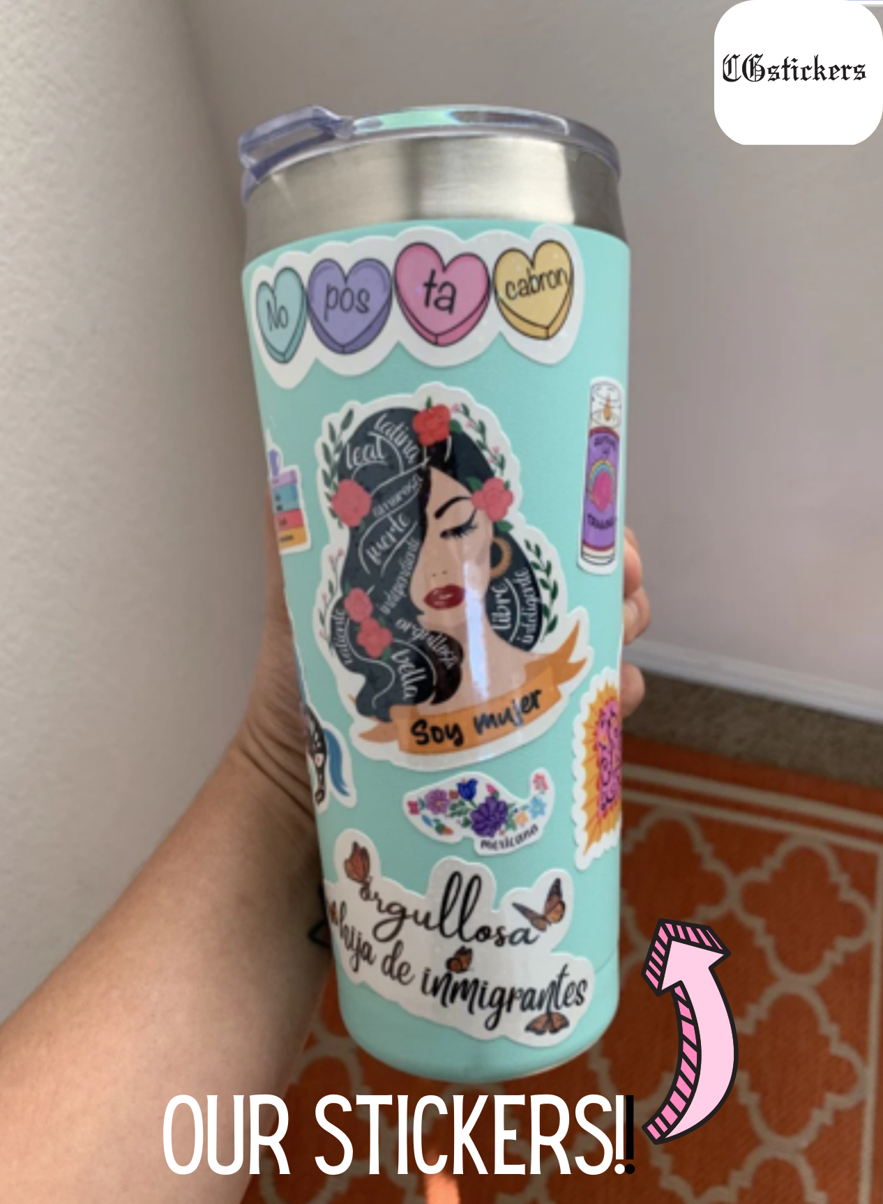 Lalatina Shop - Funny spanish die cut sticker