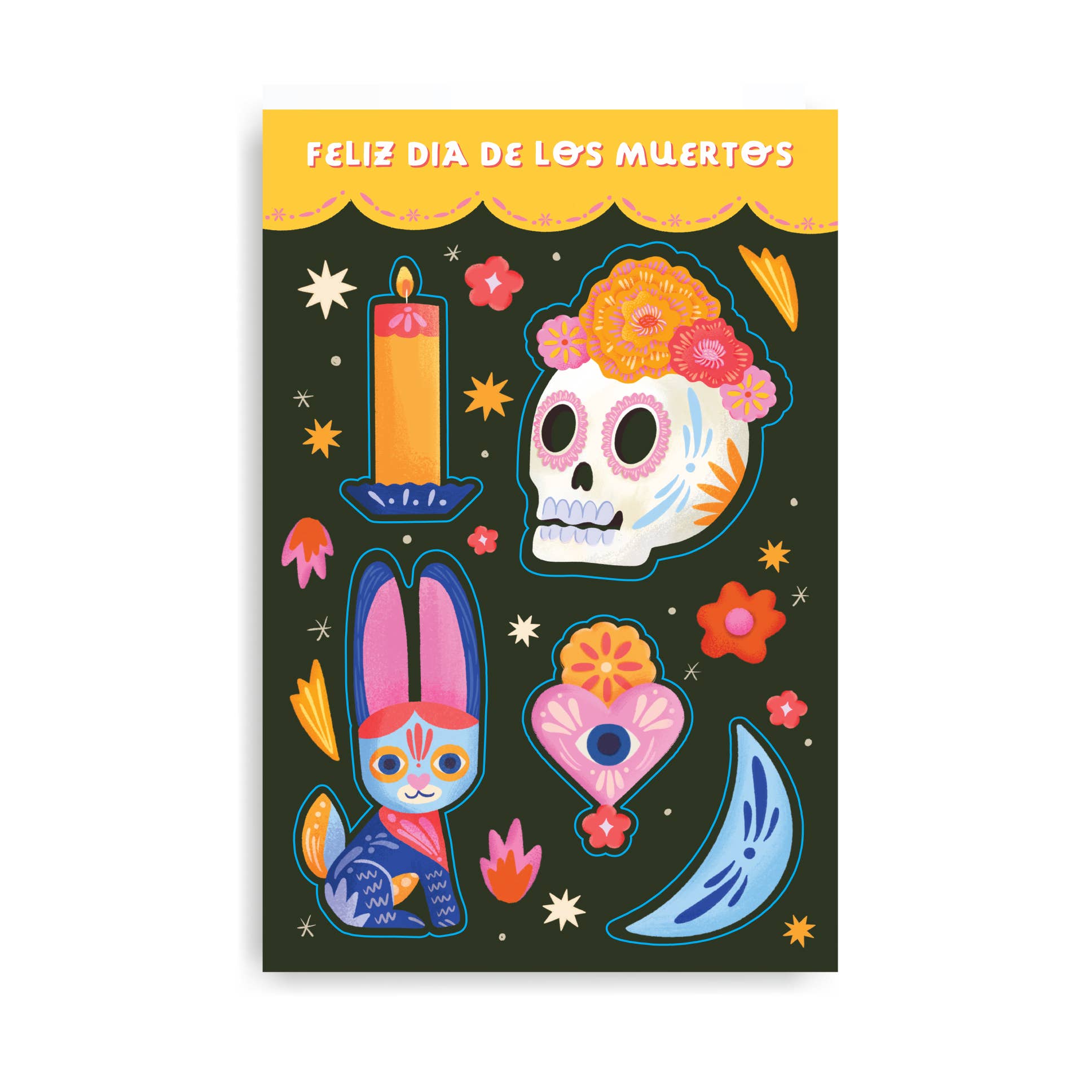 Ana Peake - Dia De Los Muertos Sticker Sheet