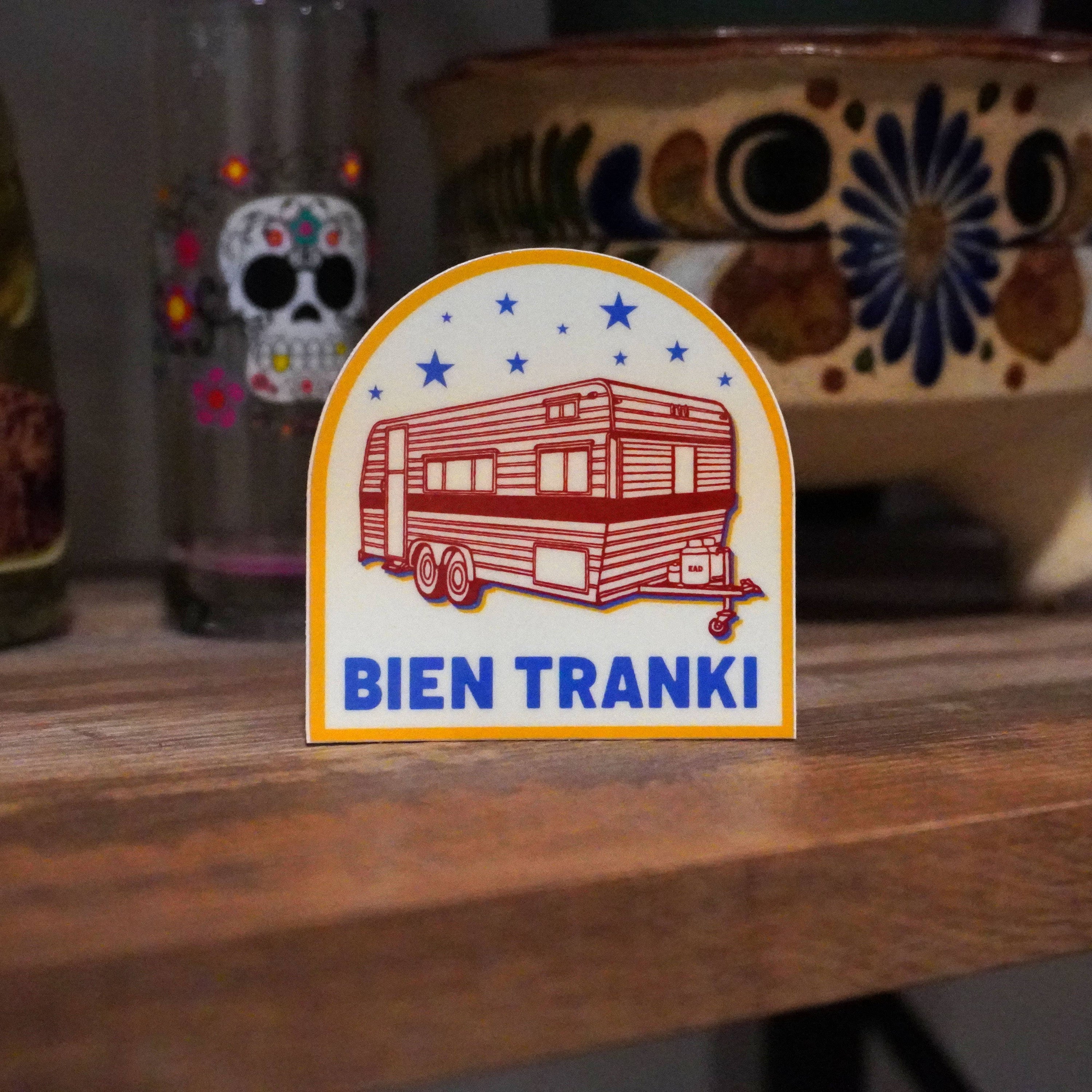 Erica Alfaro Designs - Bien Tranki RV Vinyl Sticker