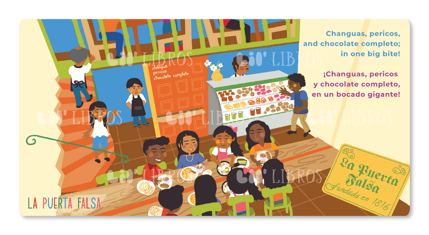 Lil' Libros ~ Bilingual Children's Books & Games - VÁMONOS: Bogotá (Bilingual: English and Spanish)