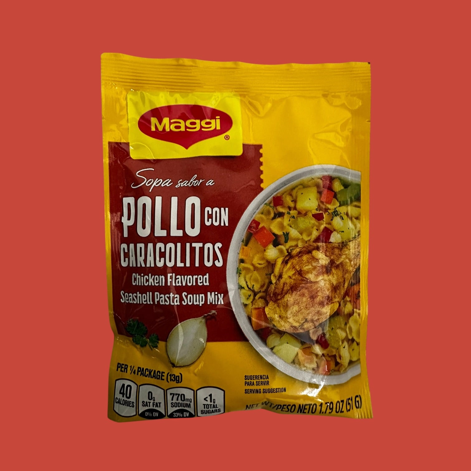 Maggi - Sopa Pollo C/Caracol, 1.79 Oz