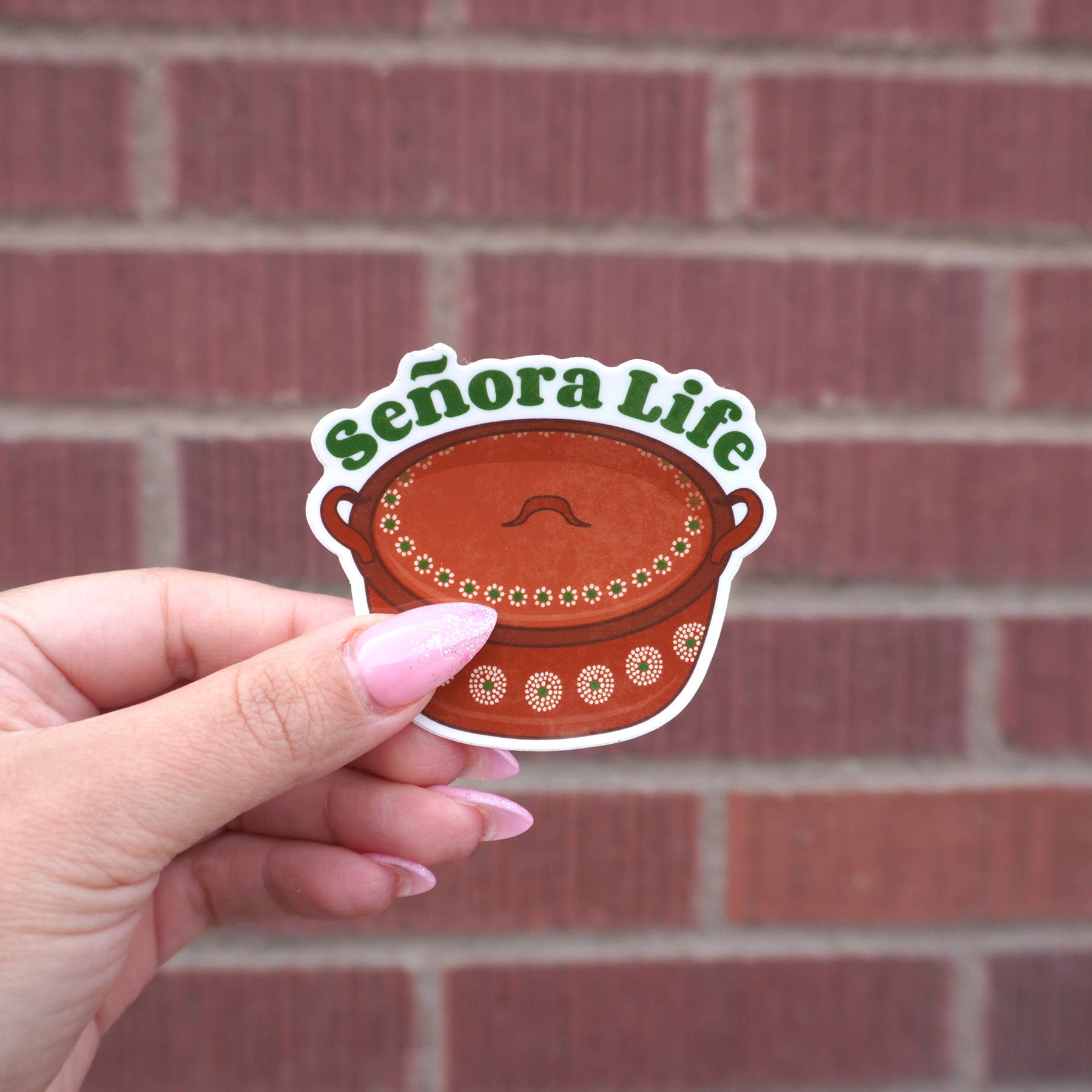 Erica Alfaro Designs - Señora Life Mexican Vinyl Sticker
