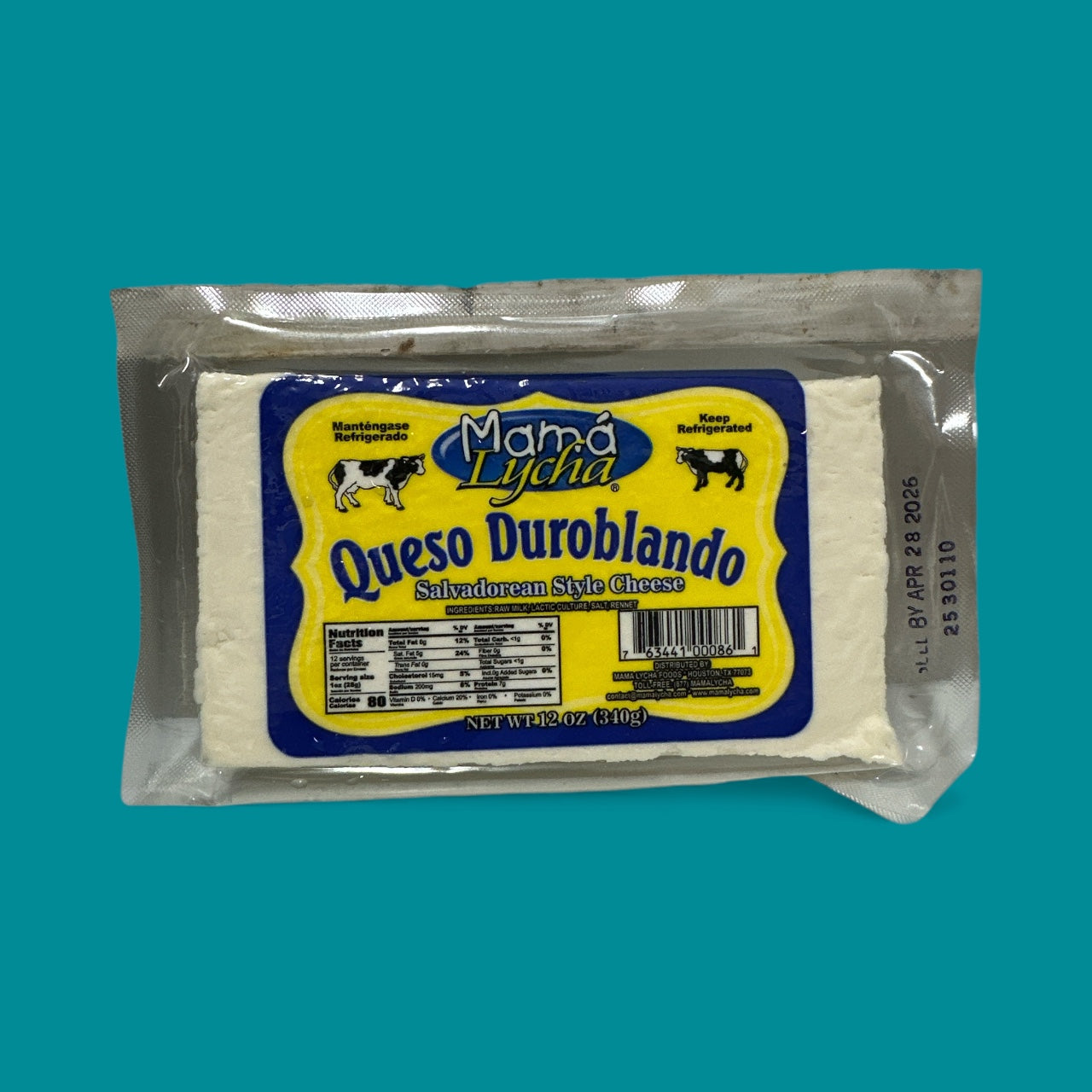 Mama Lycha - Queso Duro Blando, 12 oz
