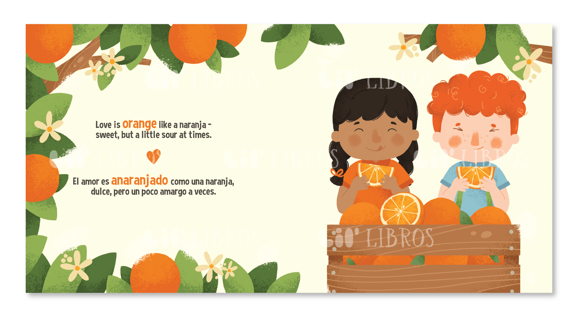 Lil' Libros ~ Bilingual Children's Books & Games - Amor De Colores (Bilingual: English and Spanish)