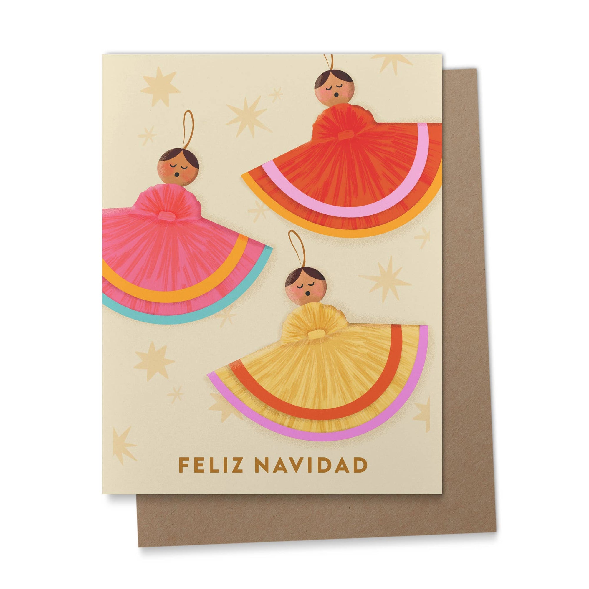 Ana Peake - Feliz Navidad Greeting Card