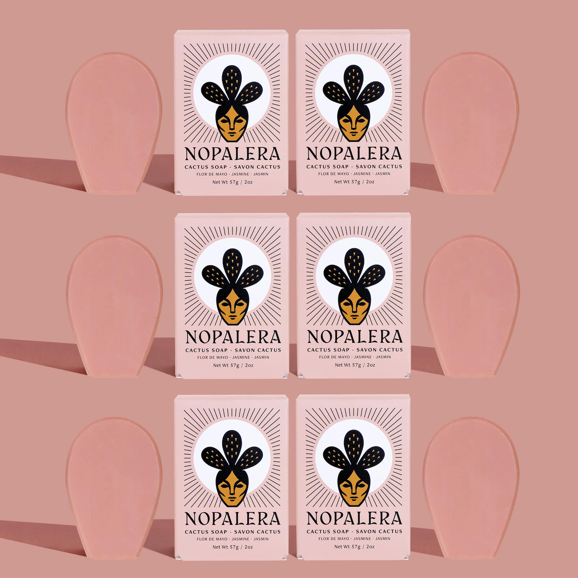 Nopalera - Mini 2oz Flor de Mayo Cactus Soap