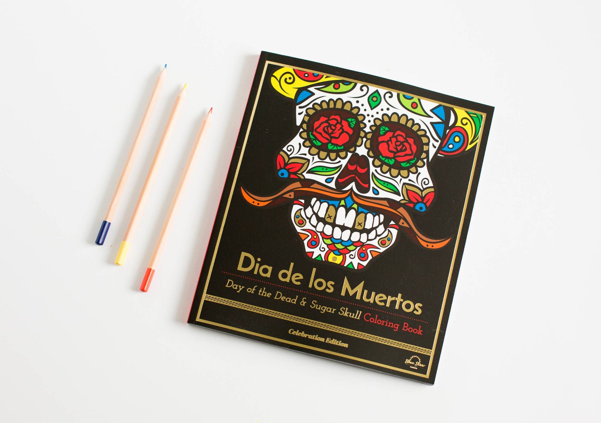 Blue Star Press - Dia De Los Muertos: Coloring Book