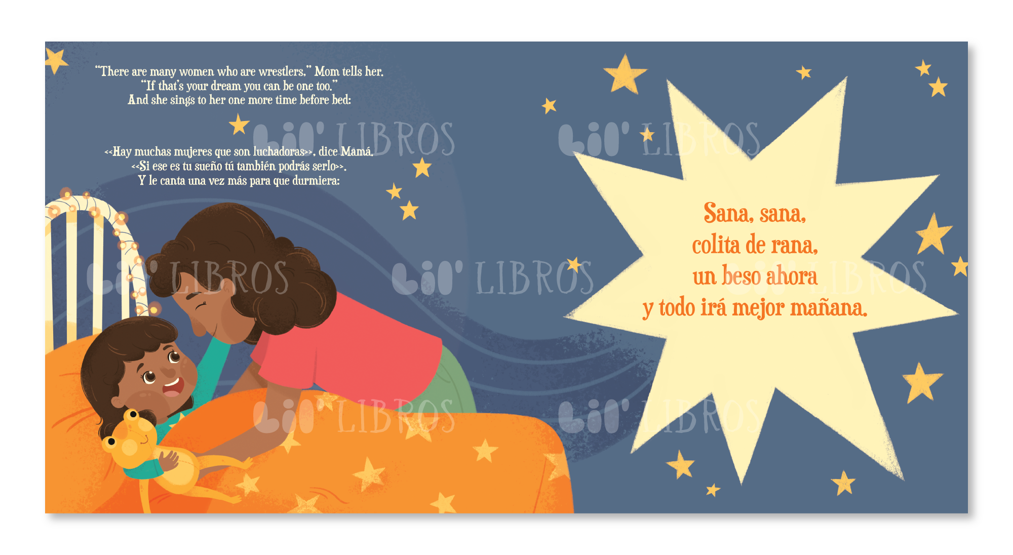 Lil' Libros ~ Bilingual Children's Books & Games - Sana, sana, colita de rana (Bilingual: English and Spanish)