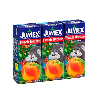 Jumex - Mini Tetra Pak Peach, 3 pk, 6.76oz