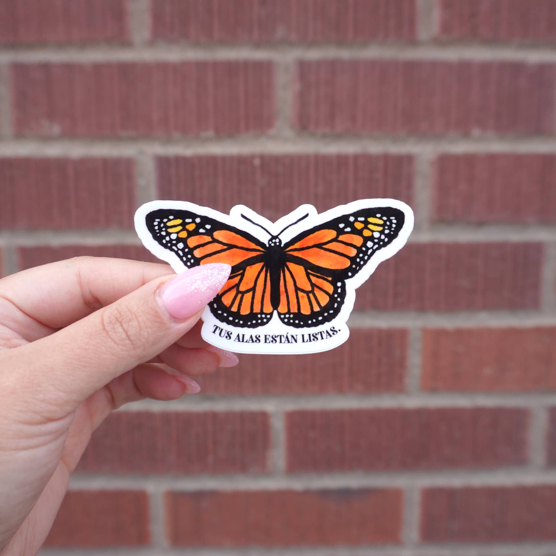Erica Alfaro Designs - Tus Alas Estan Listas Vinyl Sticker