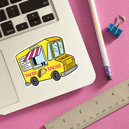 THE FOUND - Taco Food Truck Die Cut Sticker