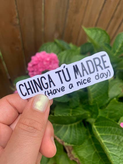 Lalatina Shop - Funny latina sticker
