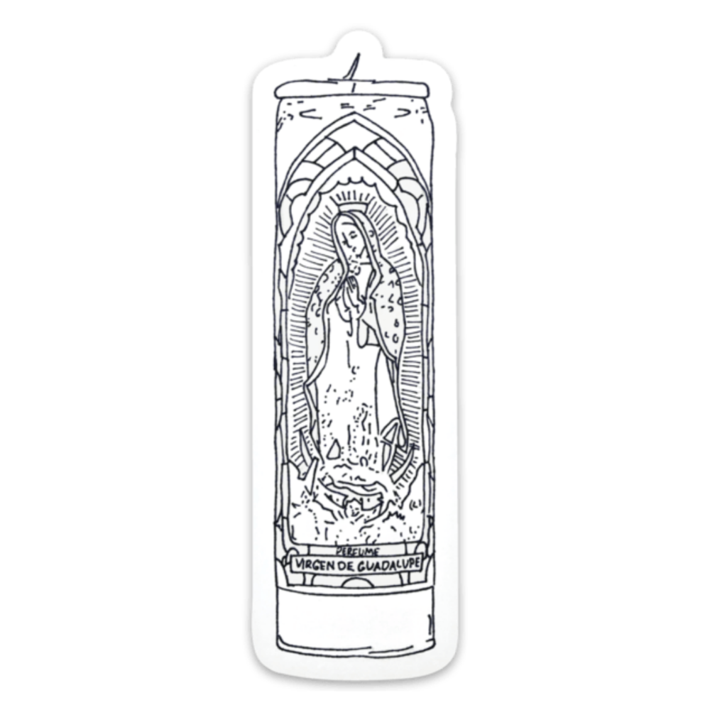 Cultura Campaign - Black and White Prayer Candle