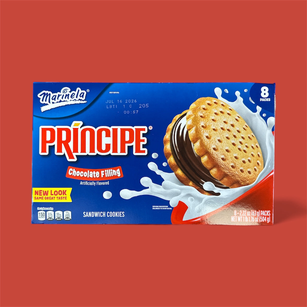 Marinela - Principe, box with 8 packs, 504 gr