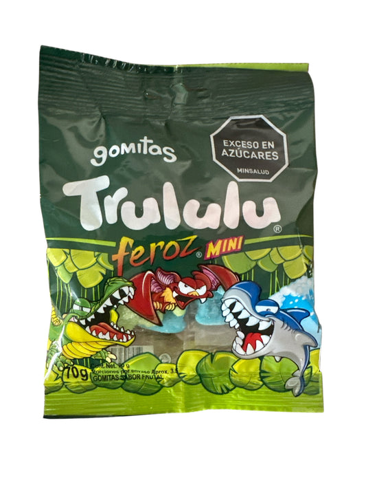 Trululu - Gomitas feroz mini, 70grs