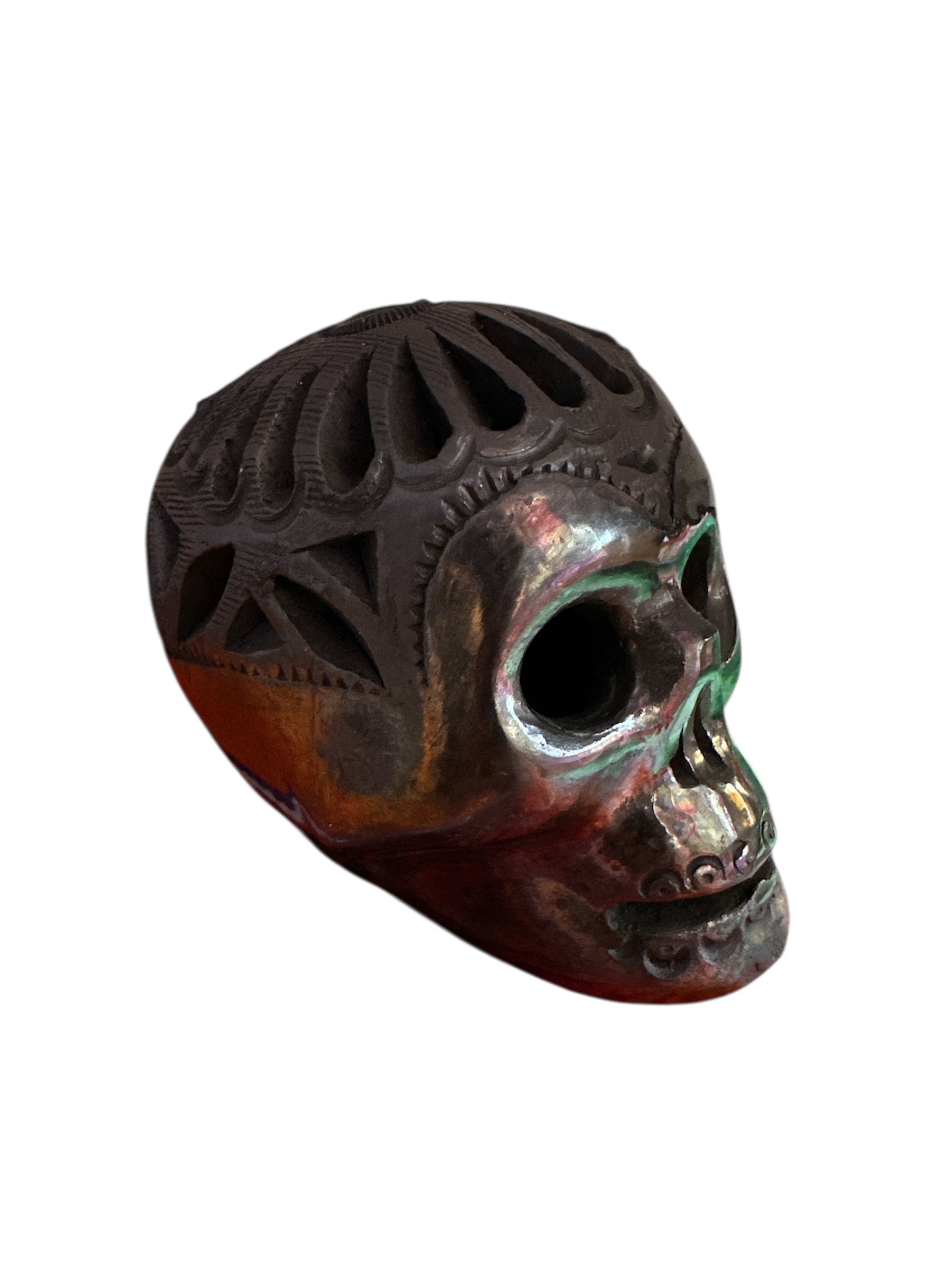 MDLR - Skull black clay medium