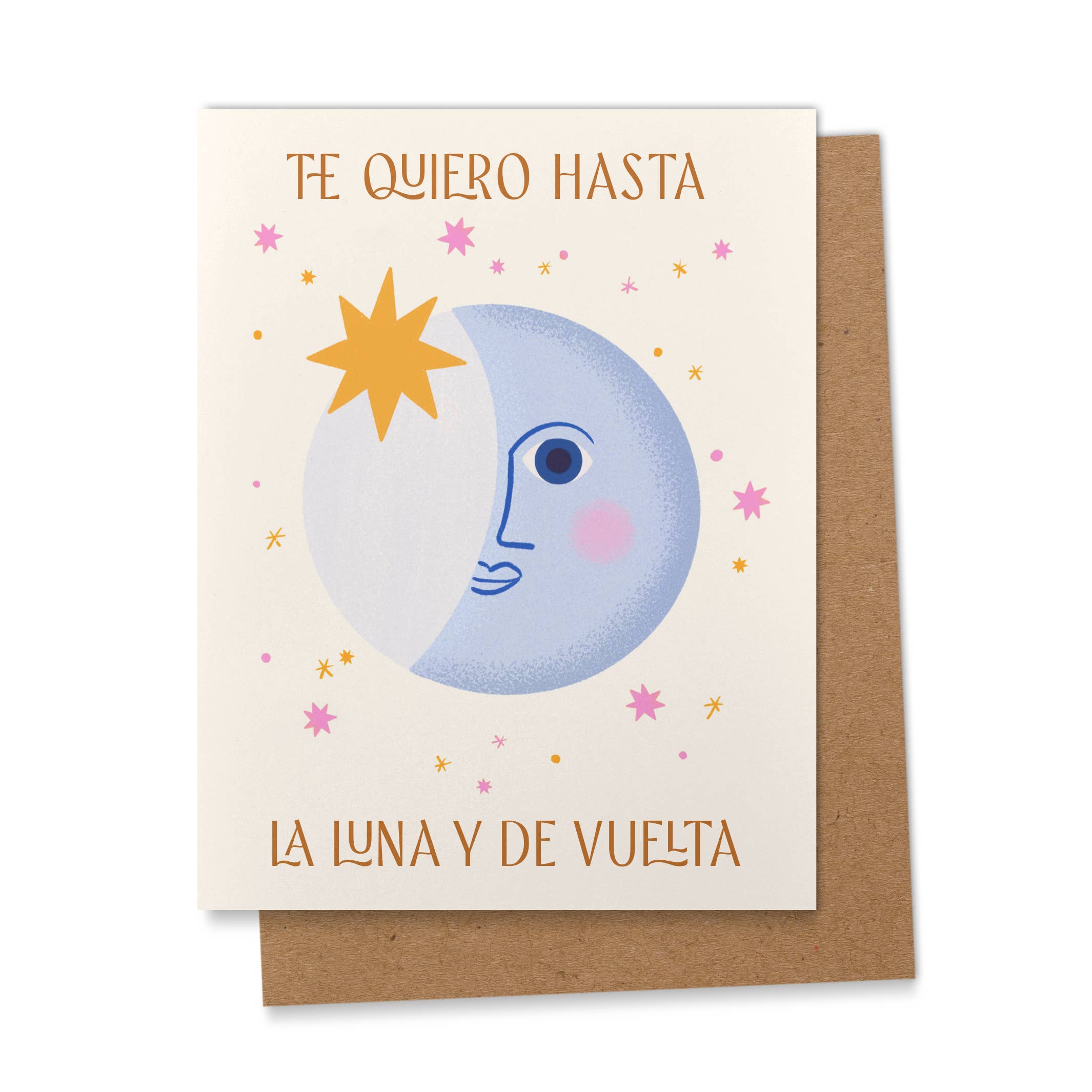Ana Peake - La Luna Spanish Valentine's Day Greeting Card