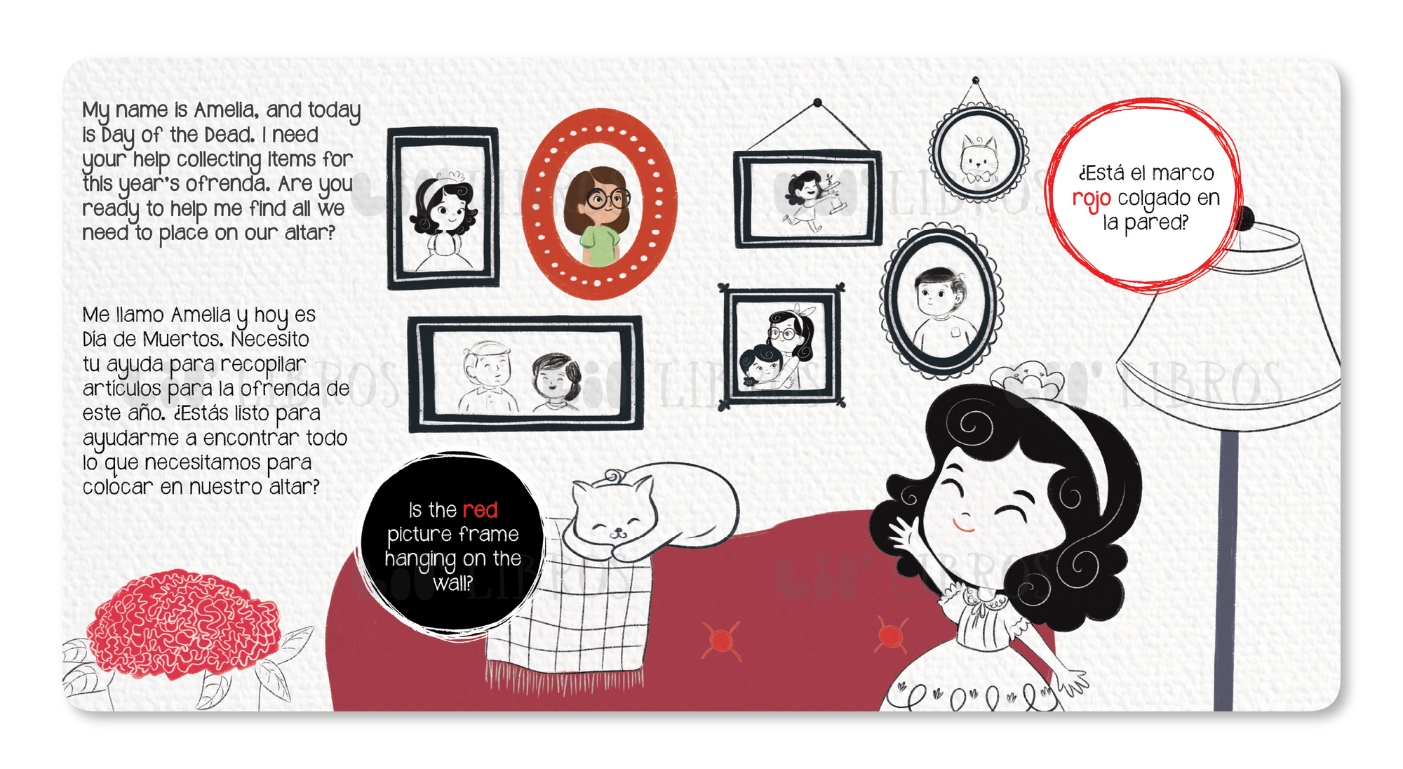 Lil' Libros ~ Bilingual Children's Books & Games - Where is? / ¿Dónde está? Mi Ofrenda (Bilingual: English and Spanish)