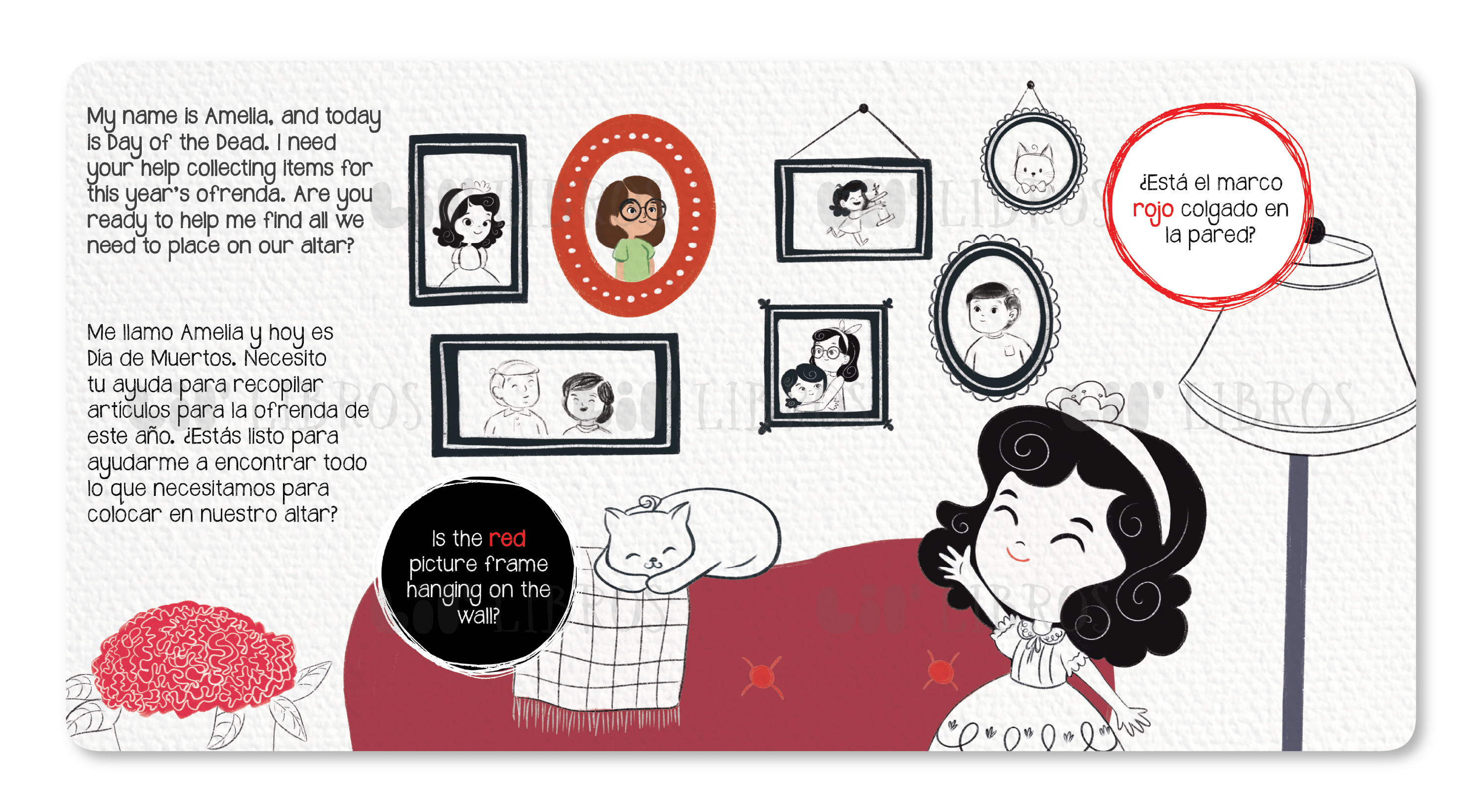 Lil' Libros ~ Bilingual Children's Books & Games - Where is? / ¿Dónde está? Mi Ofrenda (Bilingual: English and Spanish)