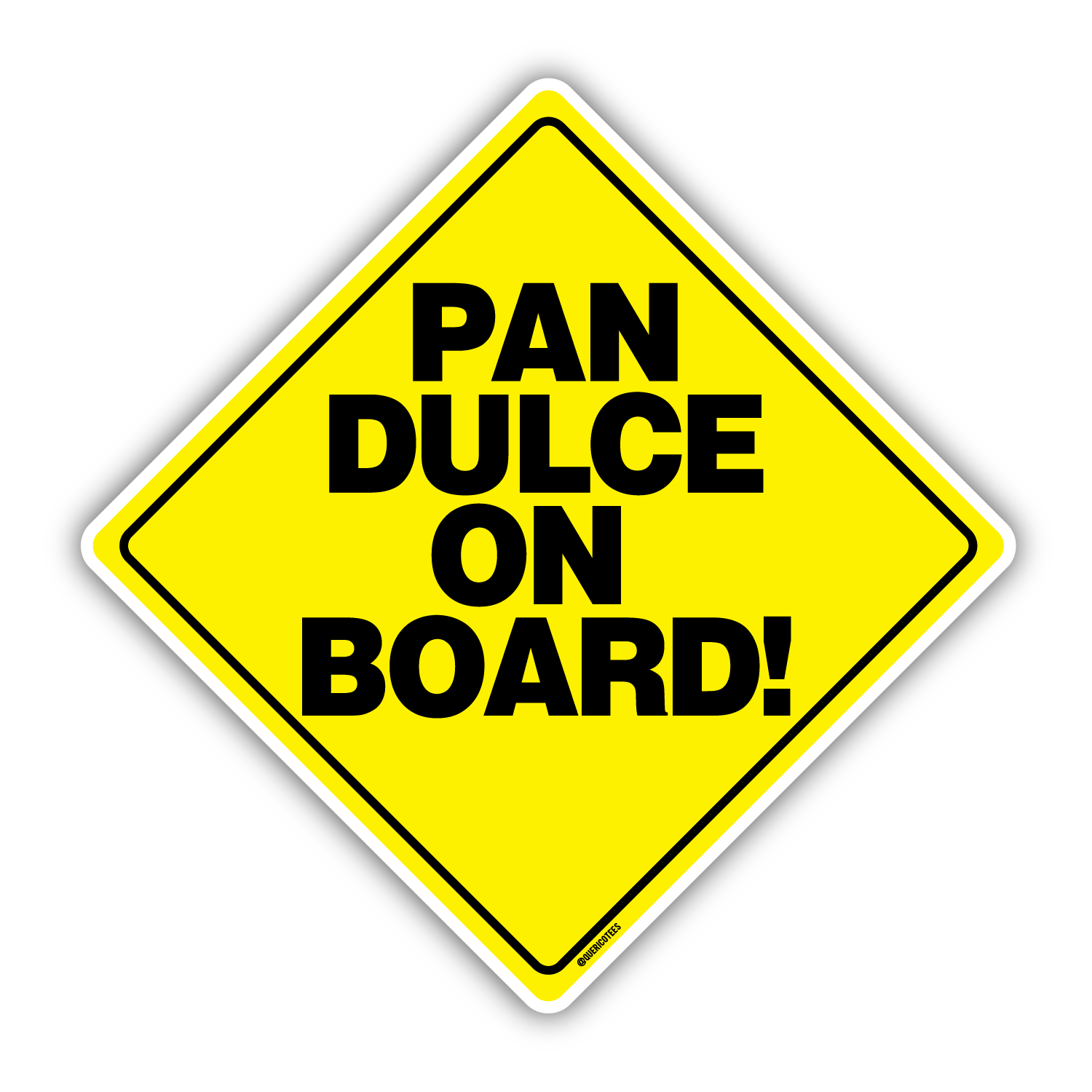 Que Rico T-Shirt Co. - Pan Dulce on Board Sticker