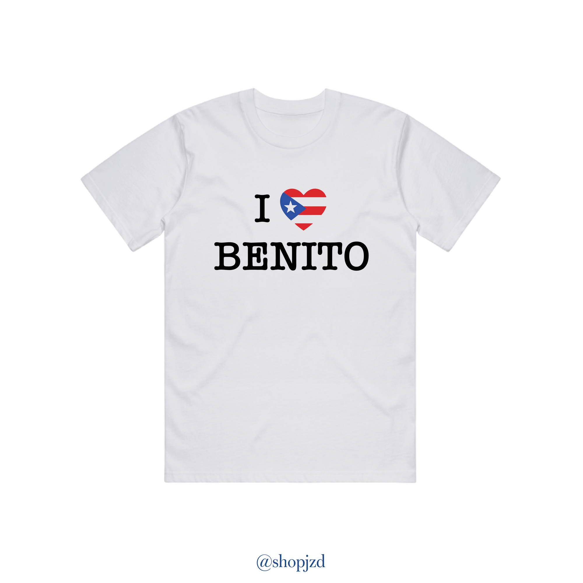 Jen Zeano Designs - I <3 Benito Tee: Small