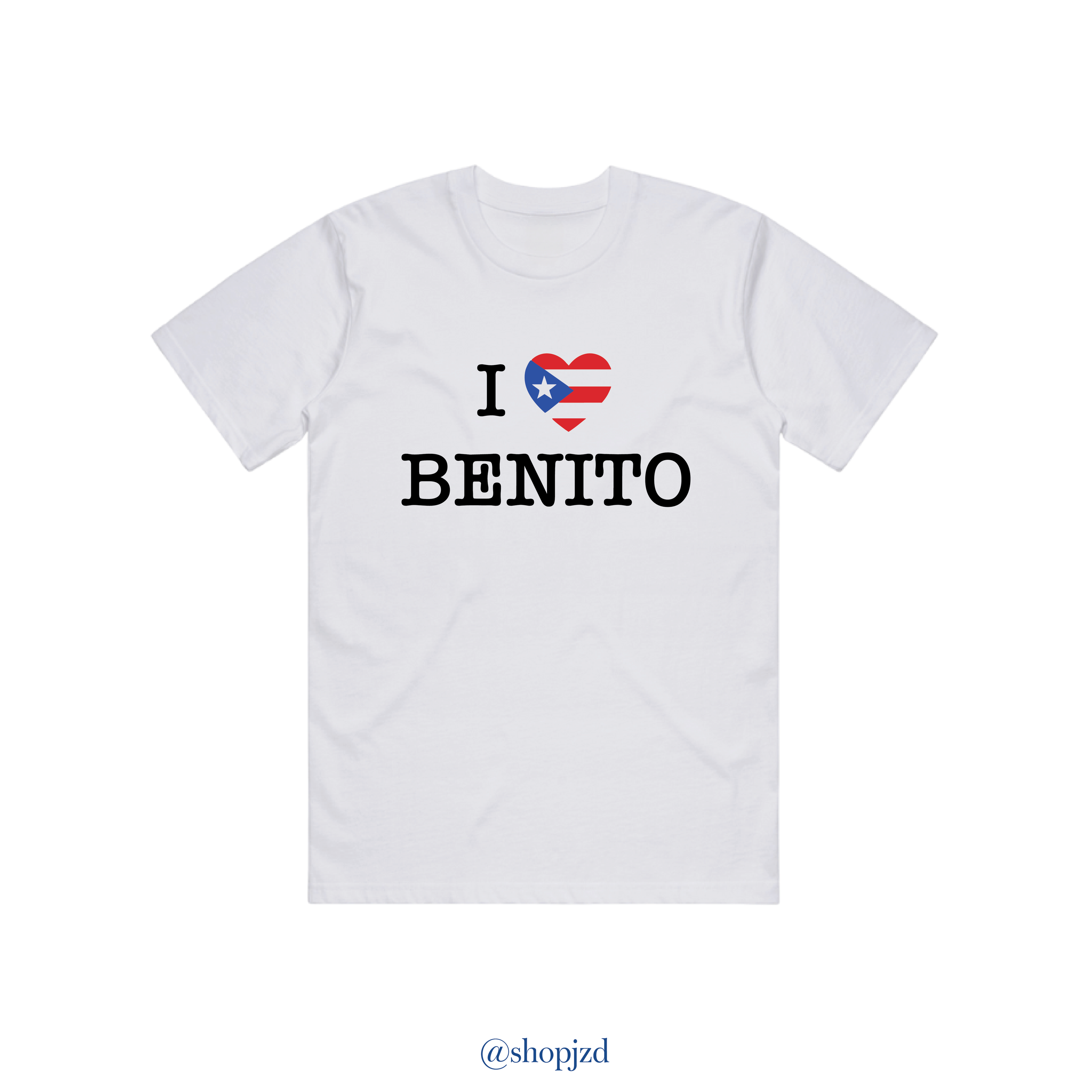 Jen Zeano Designs - I <3 Benito Tee: Medium