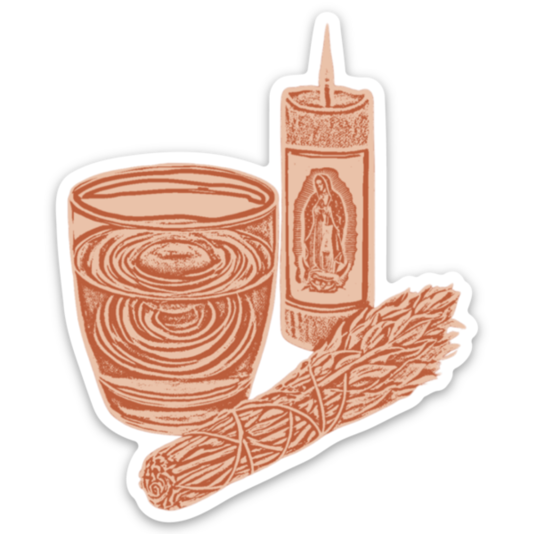 Cultura Campaign - Brown Limpia Sticker