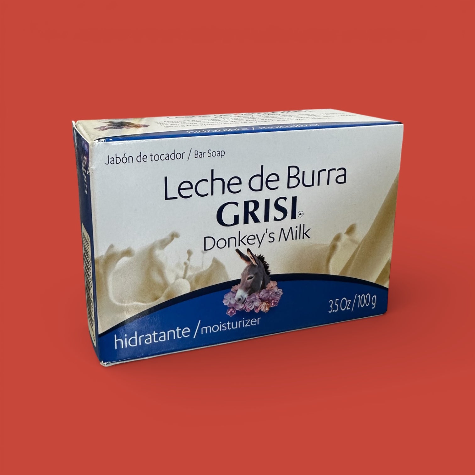 Grisi - Leche de Burra Bar Soap, 3.5 oz, Single bar
