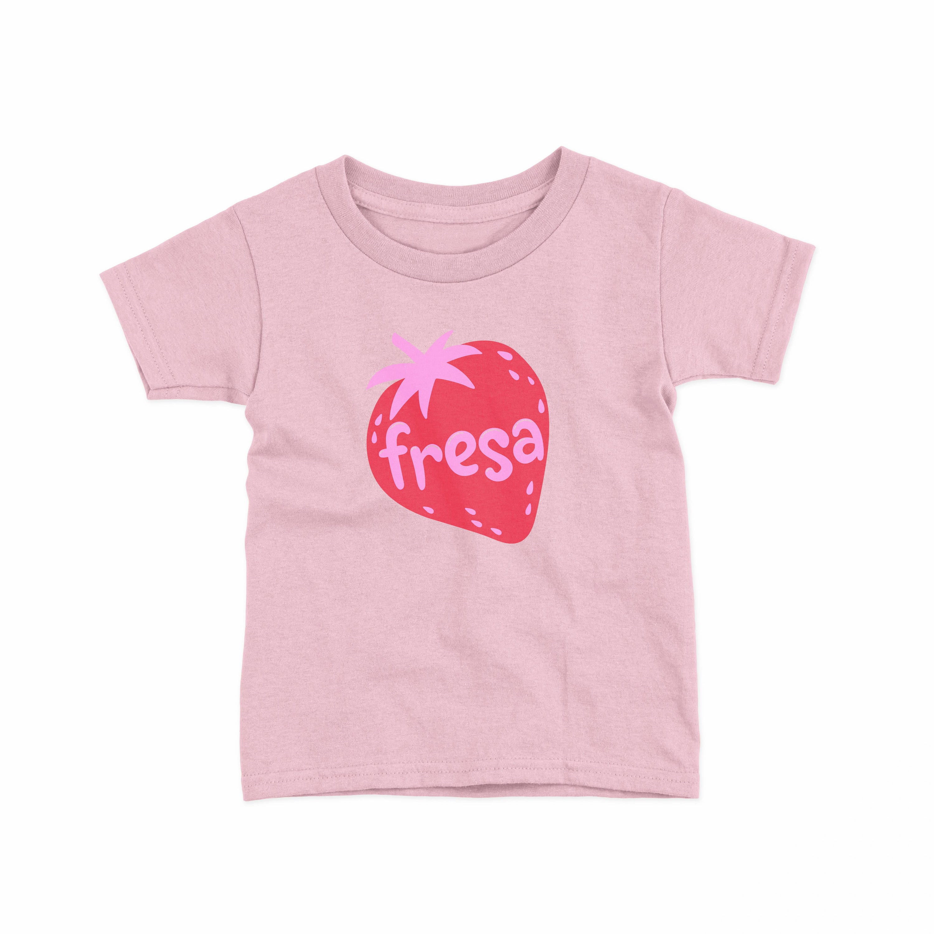 Que Rico T-Shirt Co. - Fresa - Toddler Tee: 2T