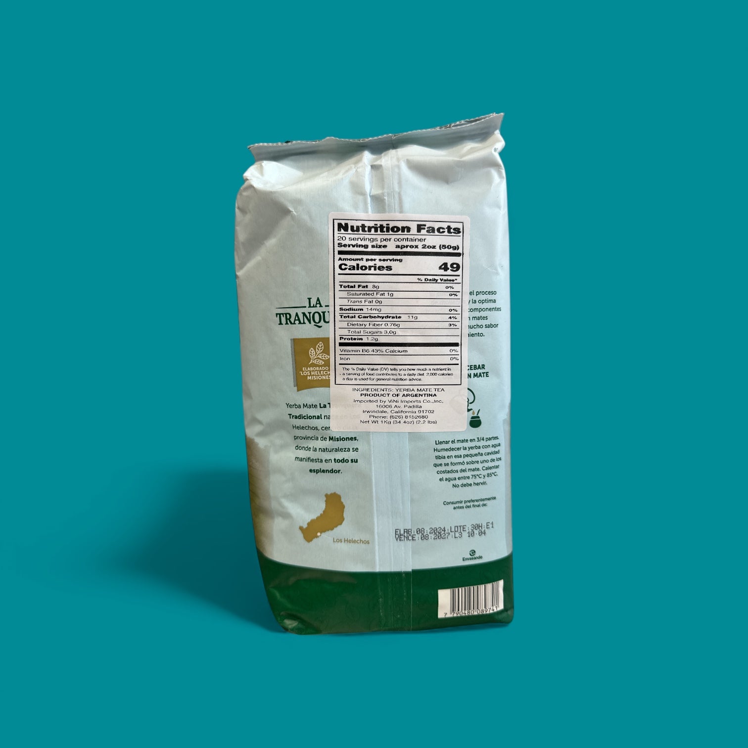 La Tranquera - Yerba Mate, 1 kg