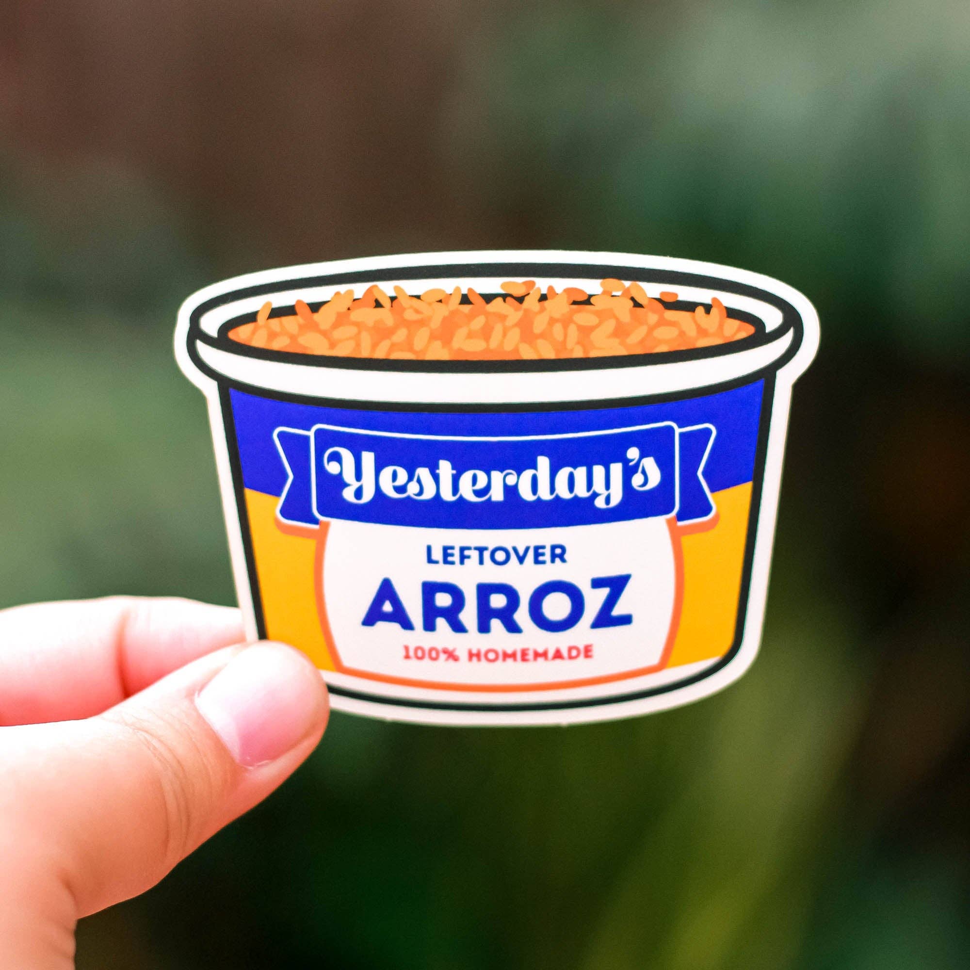 Quiero Prints - Leftover Arroz Sticker