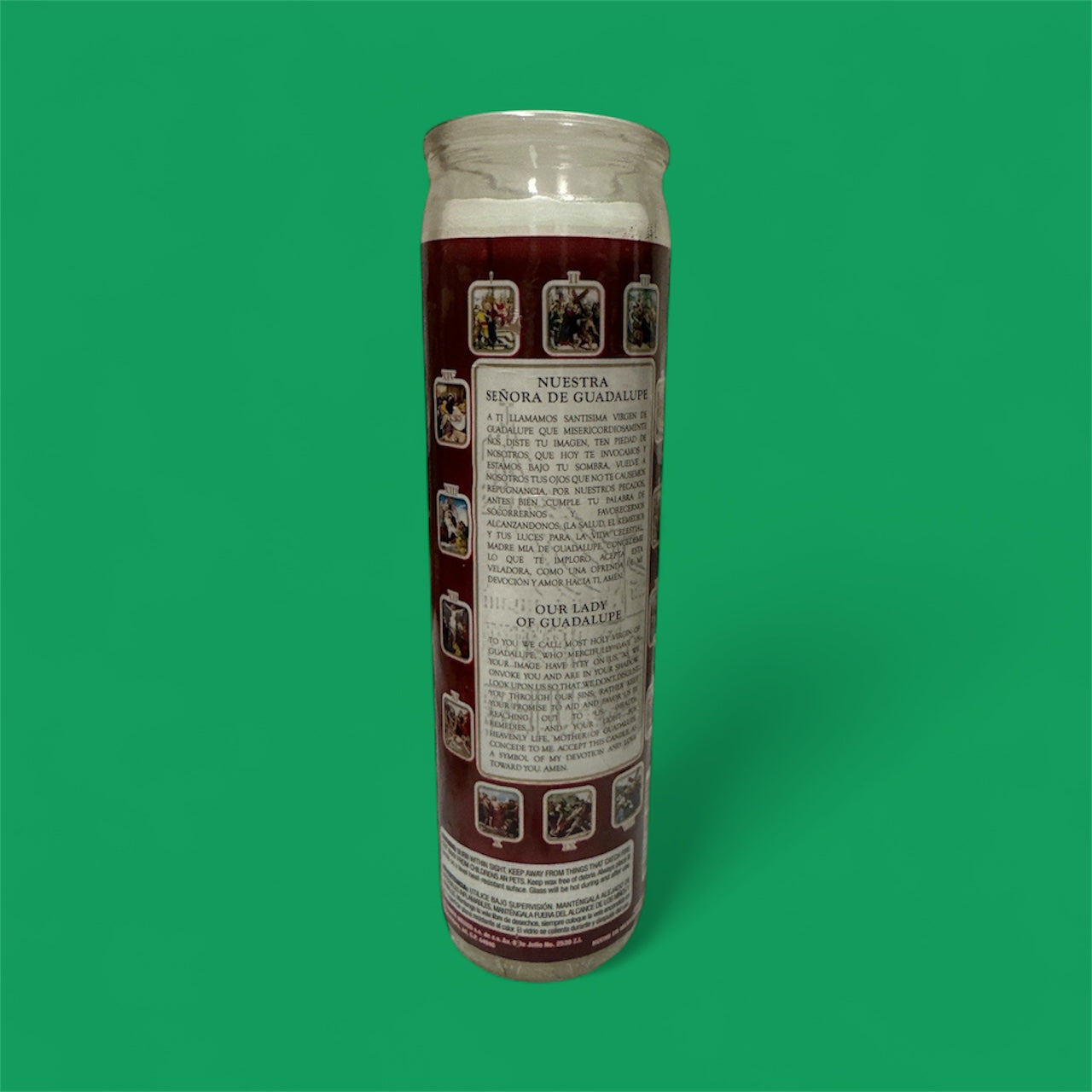 Veladora - Ntra. Sra. de Guadalupe